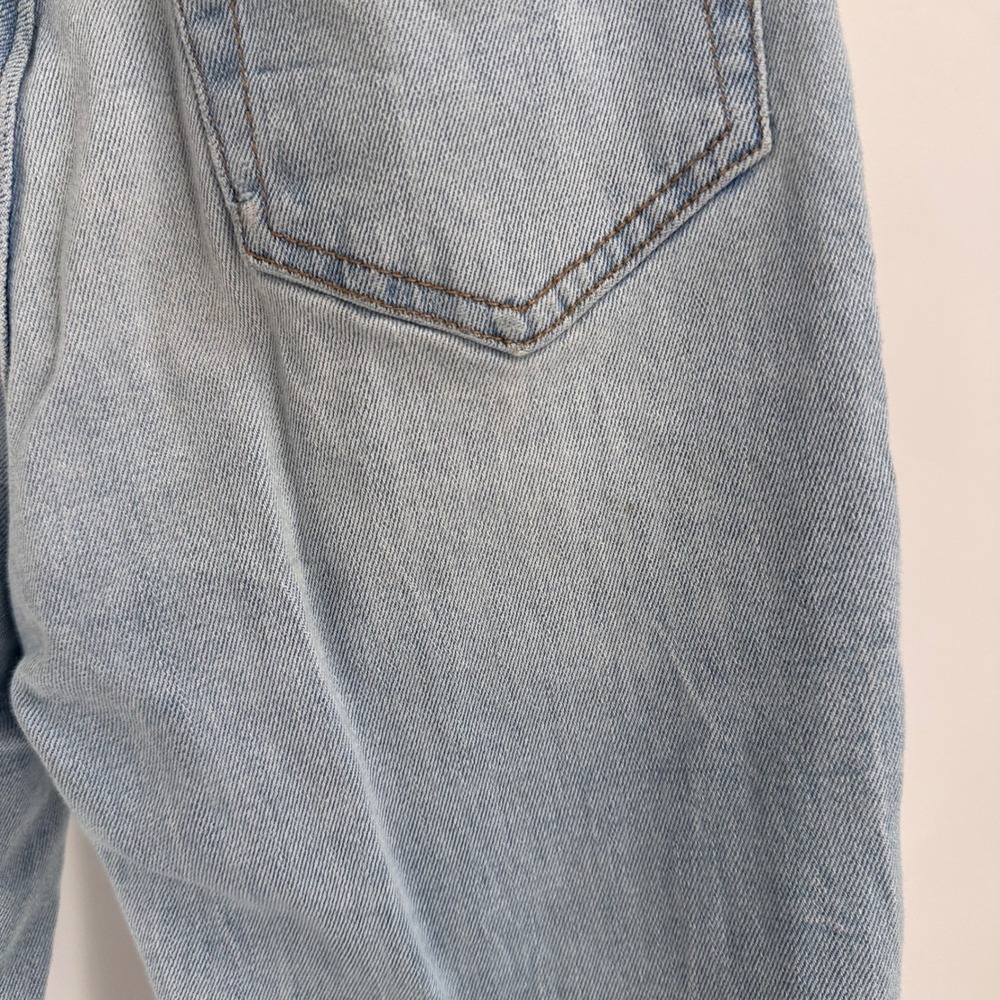Abercrombie & Fitch Ultra High Rise Ankle Straight Jeans Distressed Size 25 - Picture 9 of 12